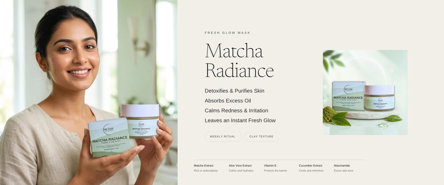 Re-Vise Posters (1464 x 600 px) - Matcha Radiance